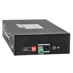 DS-3T0510HP-E/HS - switch przemysłowy, gigabitowy PoE 8-port + 2 SFP