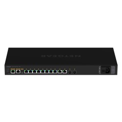 Switch gigabitowy PoE 8-port + 2 RJ45 + 2 SFP+ (GSM4212PX-100EUS)