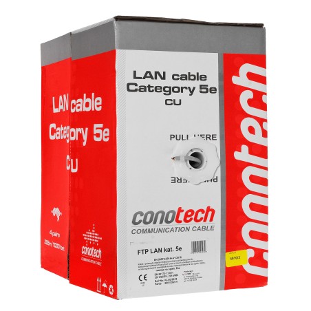 Kabel LAN F/UTP kat.5e Conotech