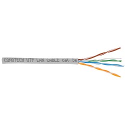 Kabel LAN U/UTP kat.5e Conotech
