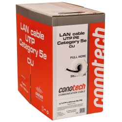 Kabel LAN U/UTP kat.5e Conotech UV
