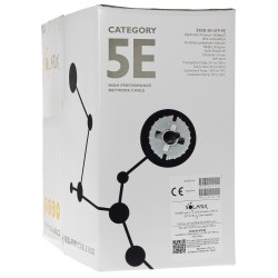 Kabel LAN U/UTP kat.5e Solarix SXKD-5E-UTP-PE UV