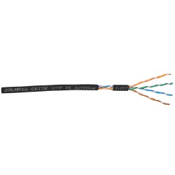 Kabel LAN U/UTP kat.5e Solarix SXKD-5E-UTP-PE UV