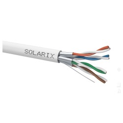 Kabel LAN U/FTP kat.6a Solarix SXKD-6A-STP-LSOH