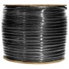 Kabel LAN z linką nośną F/UTP kat.5e UV ŻEL