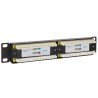 Patch panel 10" PP12 - 12-portów UTP6