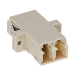 LC MM duplex - adapter światłowodowy