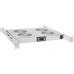 Panel wentylacyjny RACK z termostatem FANSKT4 - 4 wentylatory