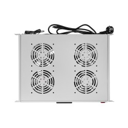 Panel wentylacyjny RACK z termostatem FANSKT4 - 4 wentylatory