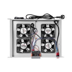 Panel wentylacyjny RACK z termostatem FANSKT4 - 4 wentylatory