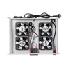 Panel wentylacyjny RACK z termostatem FANSKT4 - 4 wentylatory