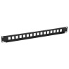 PPK16B - patch panel 19" - 16-portowy Keystone