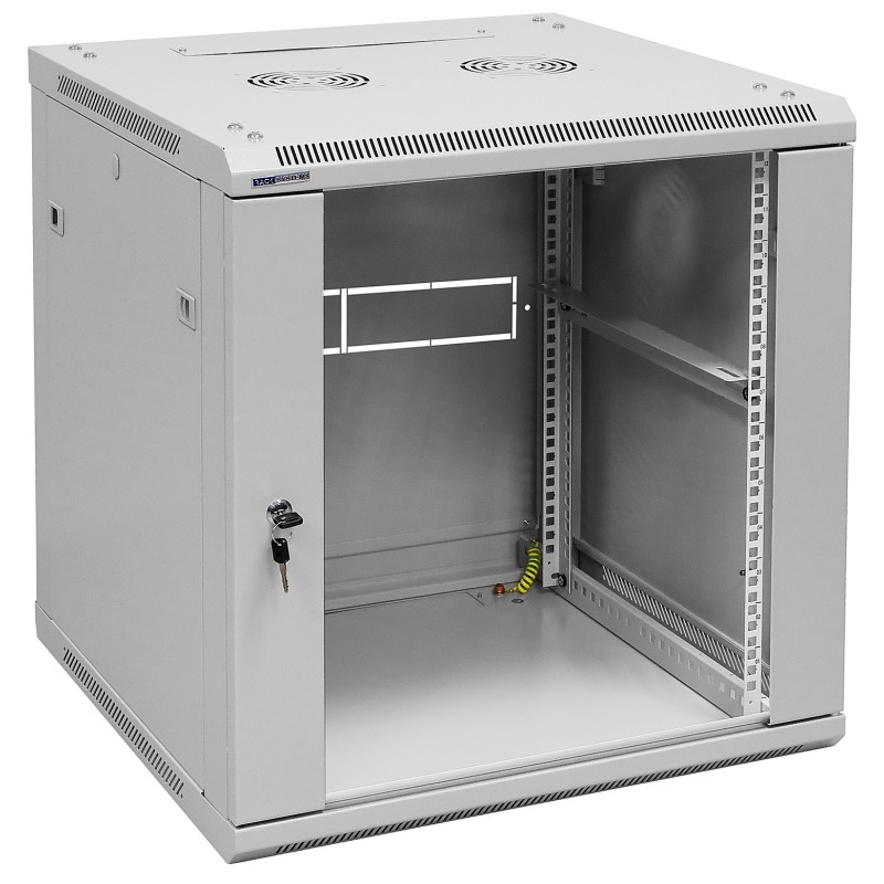 W6612 - szafa Rack 19" - 600x600x12U