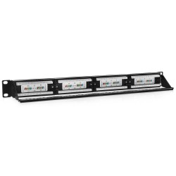 PP24V-1U-UTP5E - patch panel 19" - 24-porty UTP5e