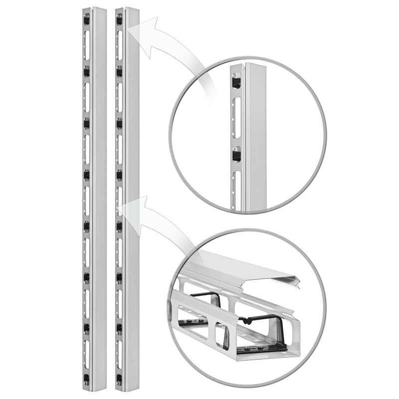 OP42 - pionowy organizer kabli 42U