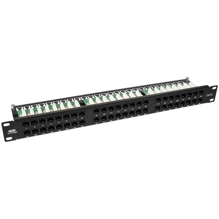 PP48E - patch panel 19" - 48-portów UTP 5e