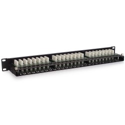 PP48E - patch panel 19" - 48-portów UTP 5e