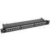 PP24H-1U-FTP6A/B - patch panel 19" - 24-porty FTP 6a