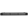 PP24H-1U-FTP6A/B - patch panel 19" - 24-porty FTP 6a