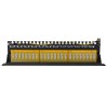 PP24H-1U-FTP6A/B - patch panel 19" - 24-porty FTP 6a