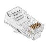 Wtyk RJ45 kat.5e - przelotowy