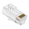 Wtyk RJ45 kat.6 - przelotowy