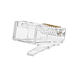 Wtyk RJ45 kat.6 - przelotowy