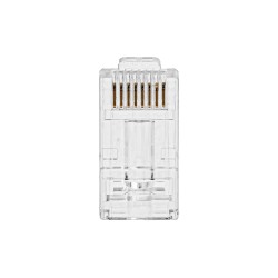 Wtyk RJ45 kat.6 - przelotowy