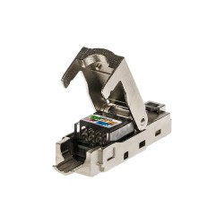 Wtyk RJ45 kat.6a - mechaniczny, ekranowany