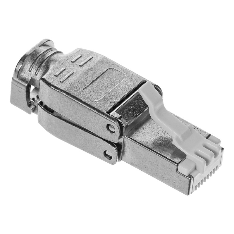 Wtyk RJ45 kat.6a mechaniczny, ekranowany