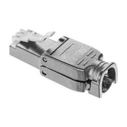 Wtyk RJ45 kat.6a mechaniczny, ekranowany