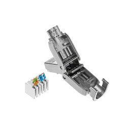 Wtyk RJ45 kat.6a mechaniczny, ekranowany