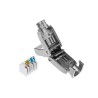 Wtyk RJ45 kat.6a mechaniczny, ekranowany