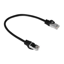 Patchcord FTP - kat.5E - 0.25m