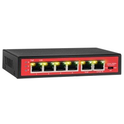 WI-PE51E - switch PoE (extender) 5-port + 1 RJ45