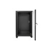 SQ6618/B - Outlet - szafa Rack 19'' szybkiego montażu - 600x600x18U