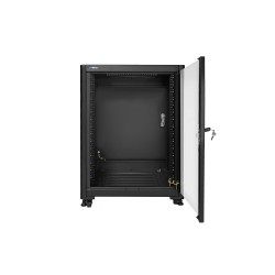 SQ6615 - szafa Rack 19'' szybkiego montażu - 600x600x15U