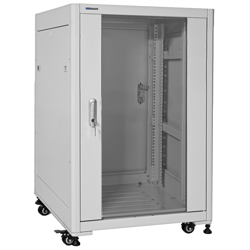 SQ6615 - szafa Rack 19'' szybkiego montażu - 600x600x15U