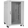 SQ6615 - szafa Rack 19'' szybkiego montażu - 600x600x15U