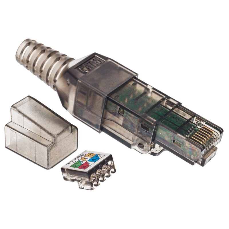 Wtyk RJ45 kat.6 mechaniczny