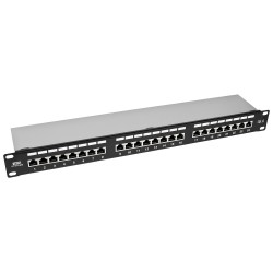 PP24H-1U-FTP6 - patch panel 19" - 24-porty FTP 6