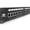 PP24H-1U-FTP6 - patch panel 19" - 24-porty FTP 6