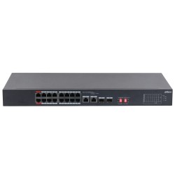 S3218-16ET-135 - switch PoE 16-port + 2 RJ45/SFP - combo