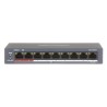 DS-3E0109P-E/M(B) - switch PoE 8-port + 1 RJ45