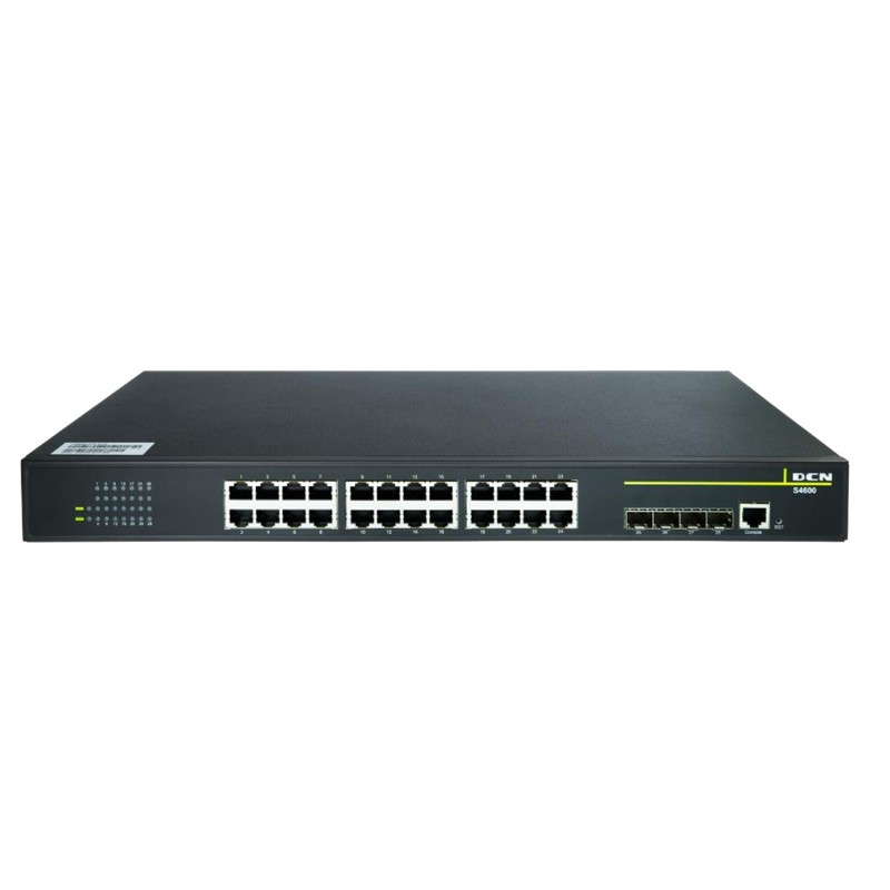 S4600-28P-P-SI (R3.5) - switch gigabitowy PoE 24-port + 4 SFP