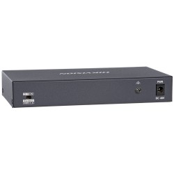 DS-3E0109P-E/M(B) - switch PoE 8-port + 1 RJ45