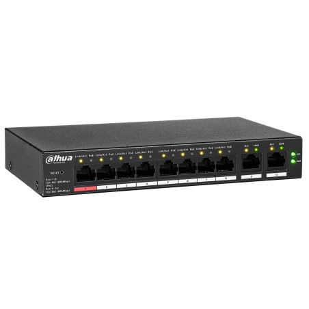 CS4010-8GT-110 - switch gigabitowy PoE 8-port + 2 RJ45