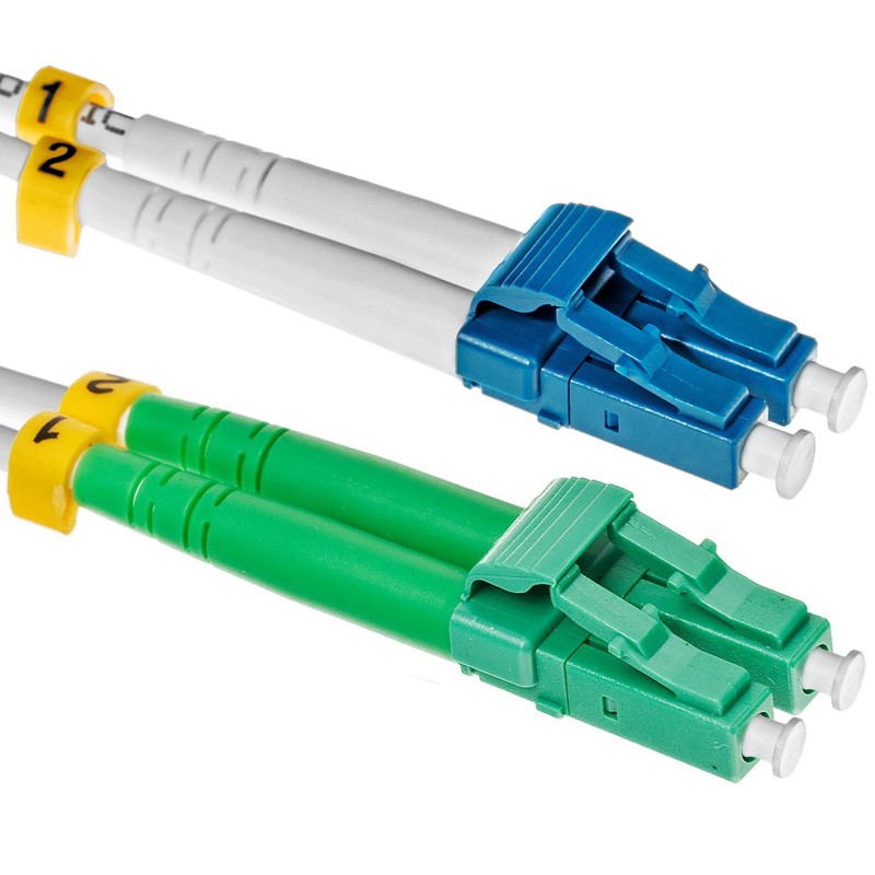 Patchcord światłowodowy LC/UPC-LC/APC SM G657A2 duplex