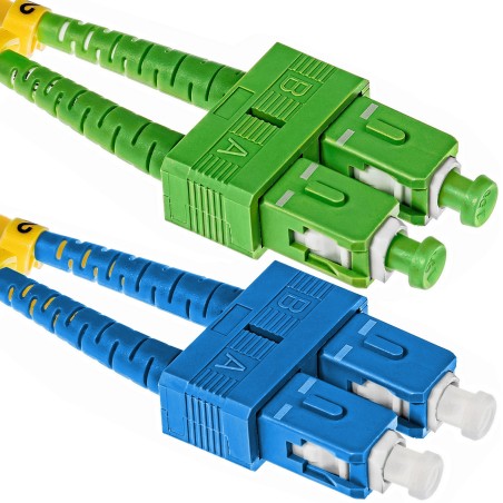 Patchcord światłowodowy SC/UPC-SC/APC SM G652D duplex