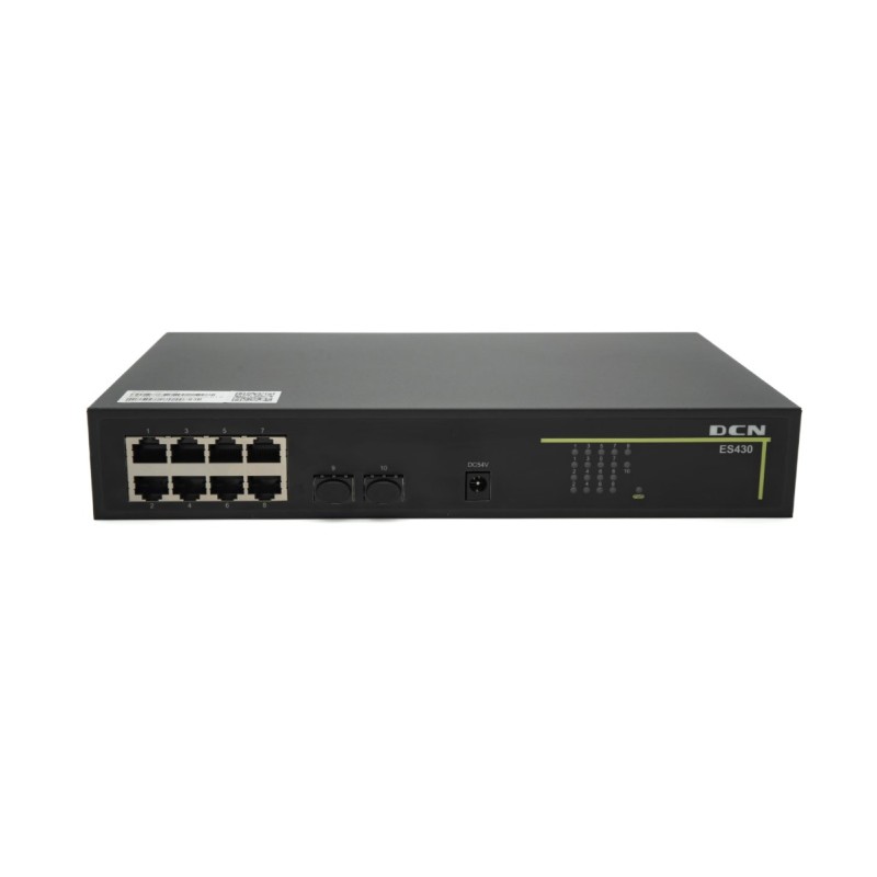 ES430-10P-POE - switch gigabitowy PoE 8-port + 2 SFP